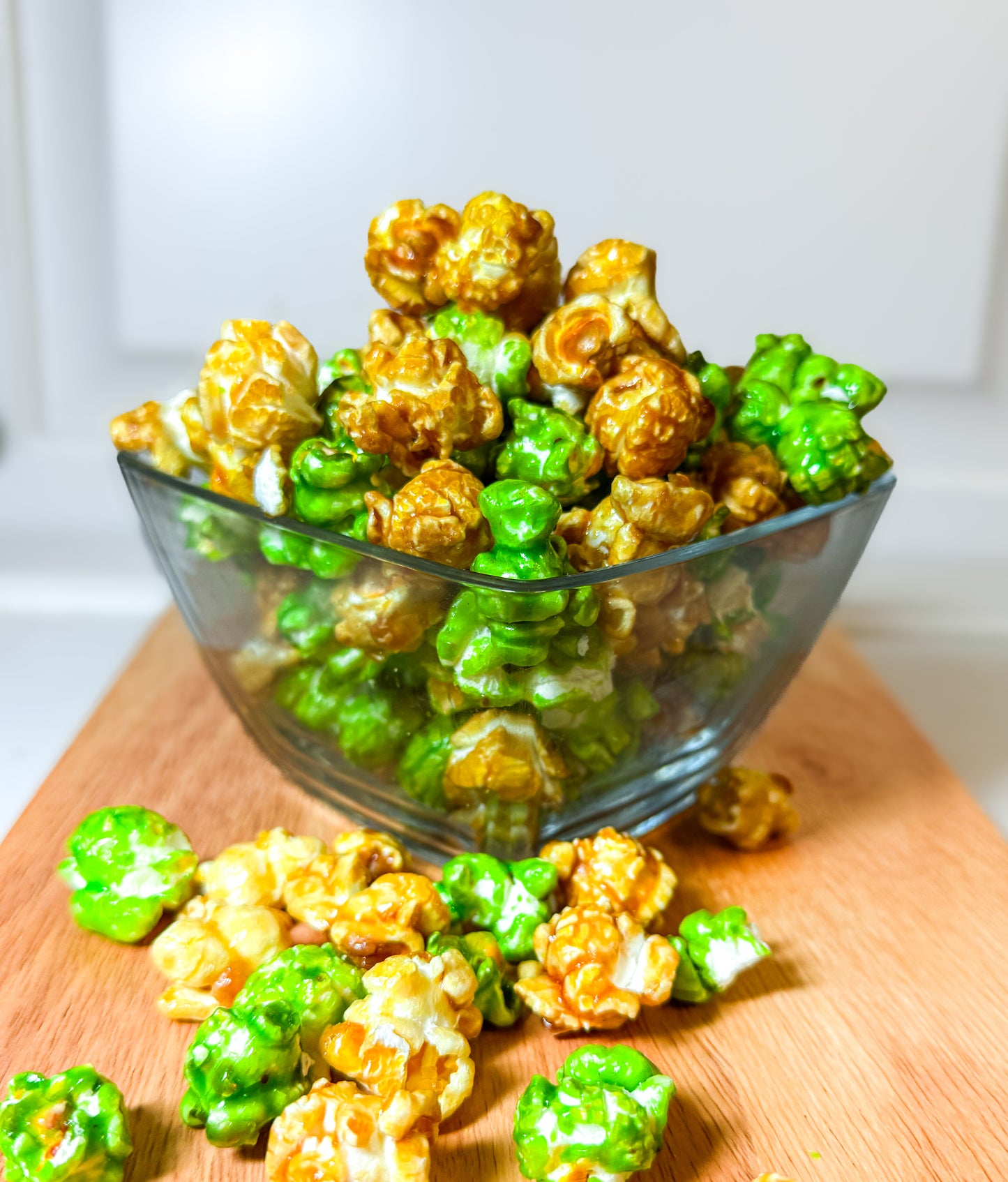 Green Apple and Caramel Popcorn Blend