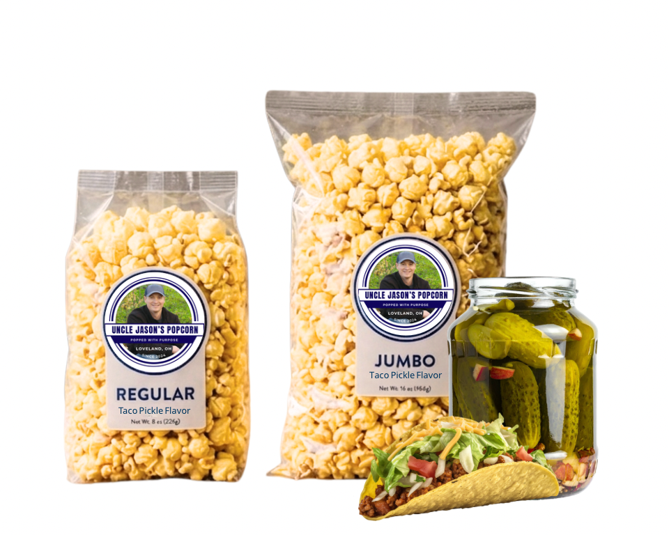 Taco Pickle Popcorn