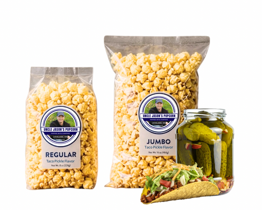 Taco Pickle Popcorn